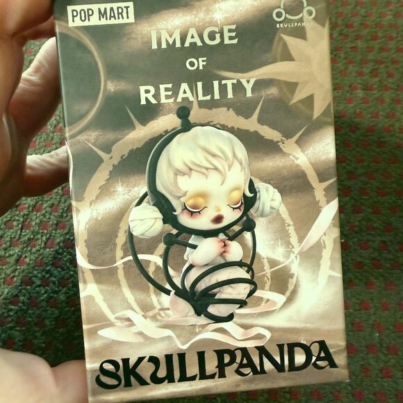 POP MART SKULLPANDA | Image of Reality Series -Duality (BLK) Figurine - OPEN BOX - Picture 10 of 11